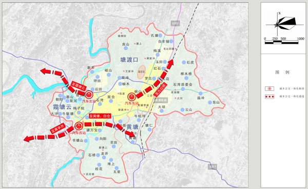 城乡公交一体化规划图