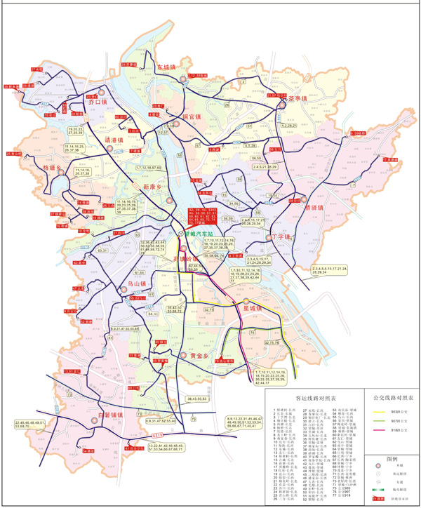 望城区道路网络规划图